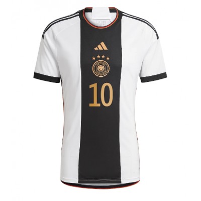 Fotballdrakt Herre Tyskland Serge Gnabry #10 Hjemmedrakt VM 2022 Kortermet